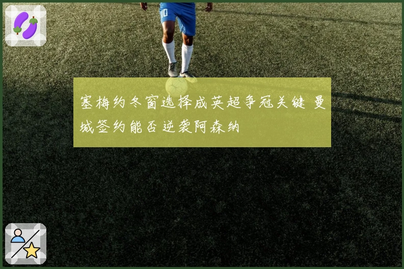 塞梅约冬窗选择成英超争冠关键 曼城签约能否逆袭阿森纳